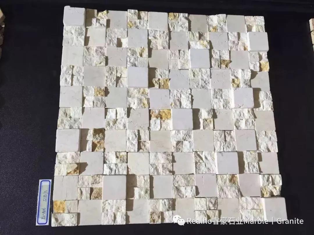 3D Travertine Mosaic Tiles 3D Travertine Mosaic Tiles