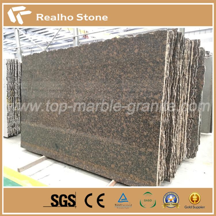 βαλτική πλάκα από καστανό γρανίτη baltic brown granite slab