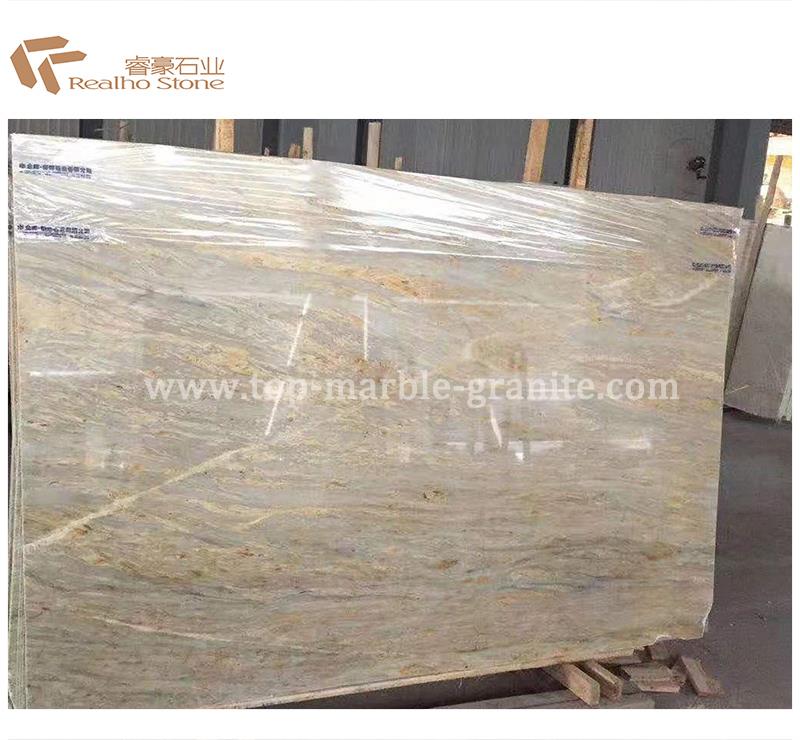 Πλάκες από γρανίτη φυσικού Peacock Jade Natural Peacock Jade Granite Slabs