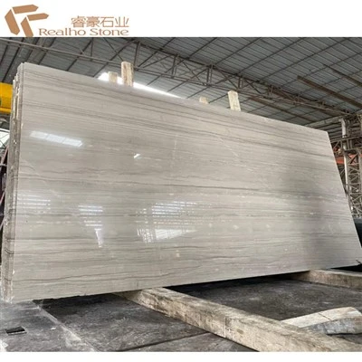 Athens Wood Marble Tile For Villa Hotel Project Διακόσμηση δαπέδου τοίχου Μπάνιο Πάγκος Κουζίνας