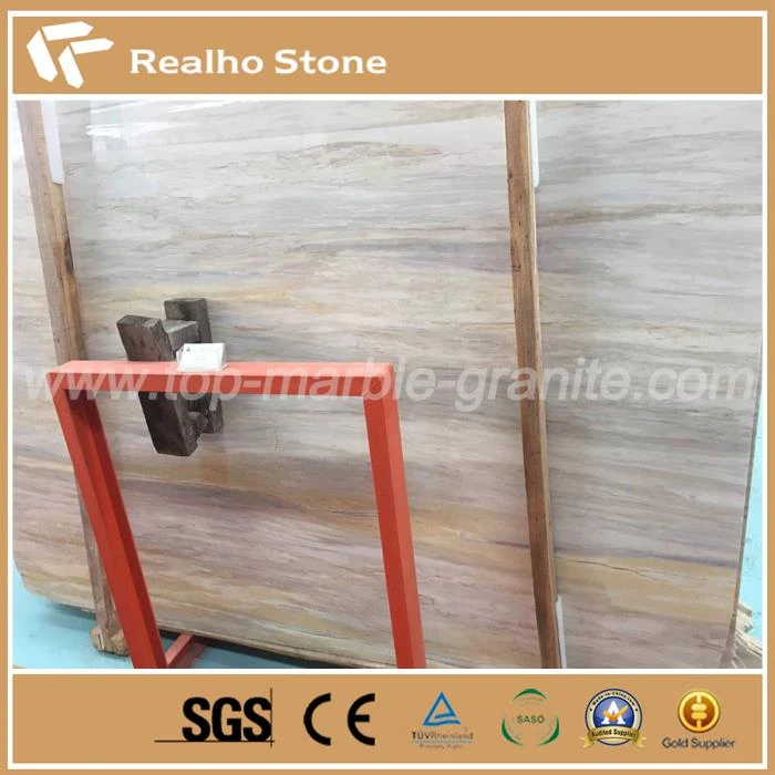 Polished Hotseller Marble Slab Eurasian Wood Grain Marble Slab For Wall And Floor