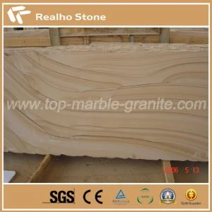 Κίτρινο τοπίο Ξύλινο Sandstone