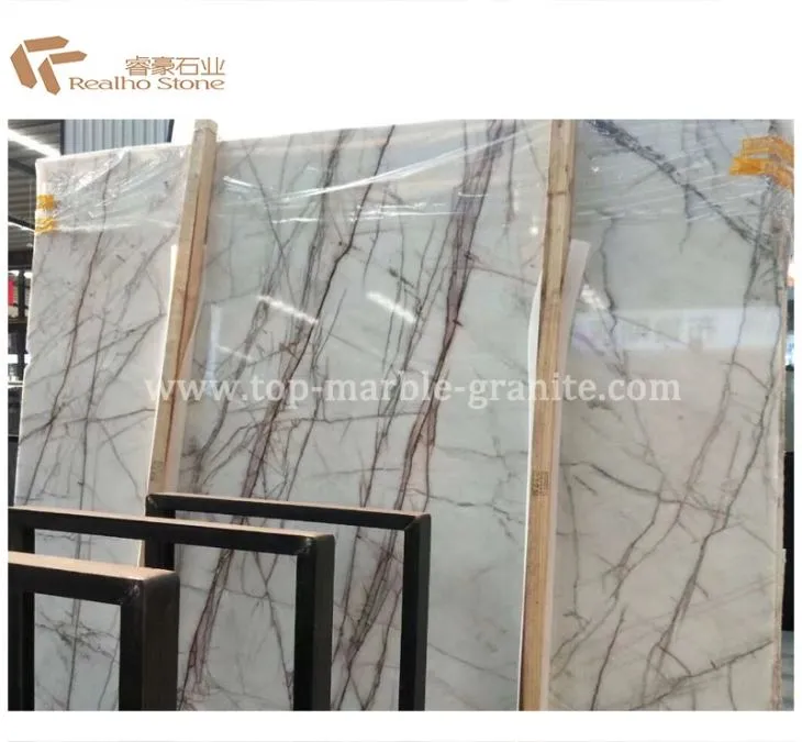 Turkey White Marble Slabs for Floor Tiles