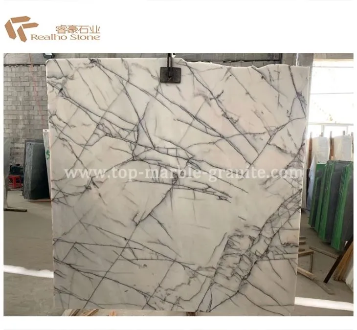Turkey White Marble Slabs for Wall Cladding Tiles