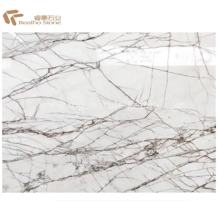 Turkey White Marble Slabs for Kitchen Countertops