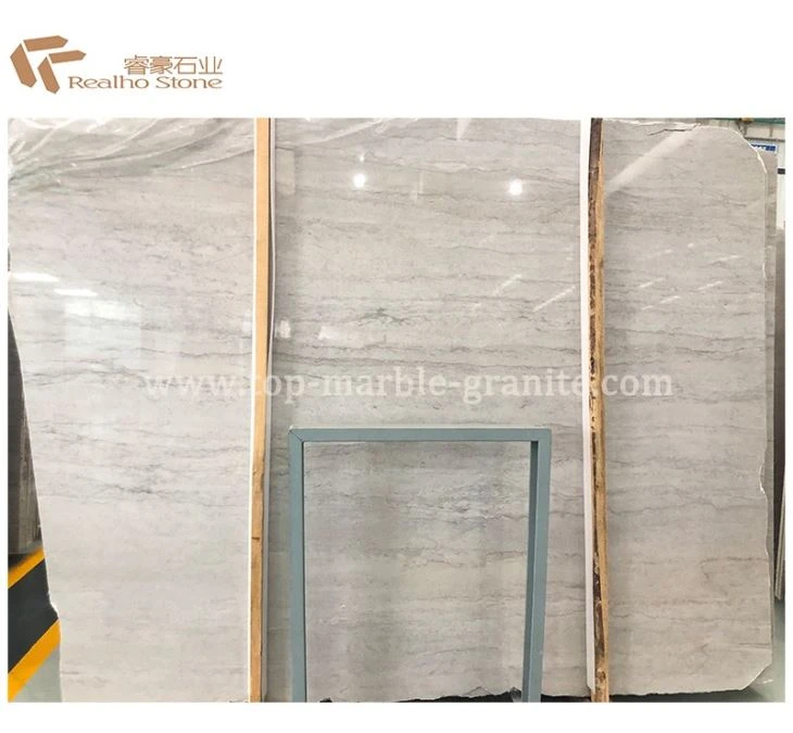 China Grey Travertine Slabs for Wall Cladding Tiles