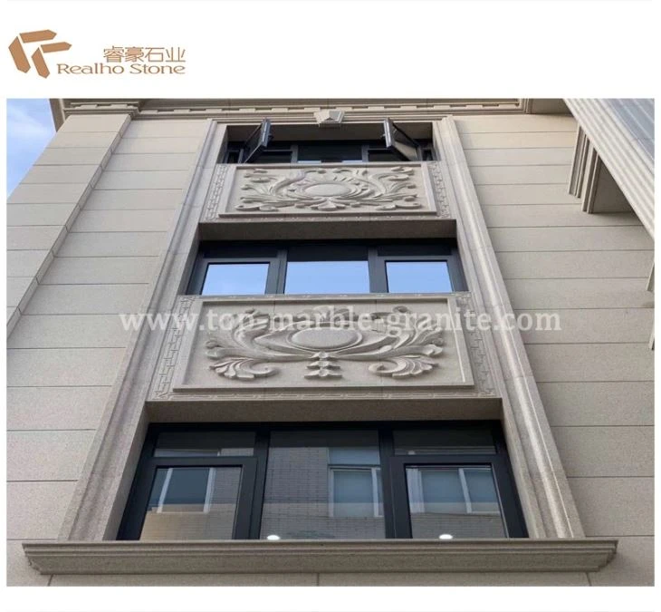 Golden  granite Wall Stone