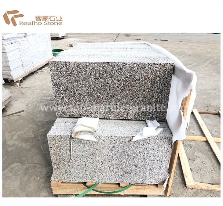 Κεραμίδι γρανίτη του κόκκινου Wulian 60x30*1.5 για το λουτρό