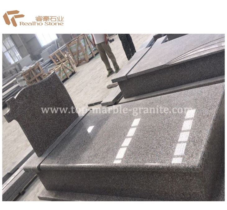 Poland Style Pink Polished Granite Monument