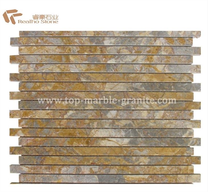 beige culture stone mosaic
