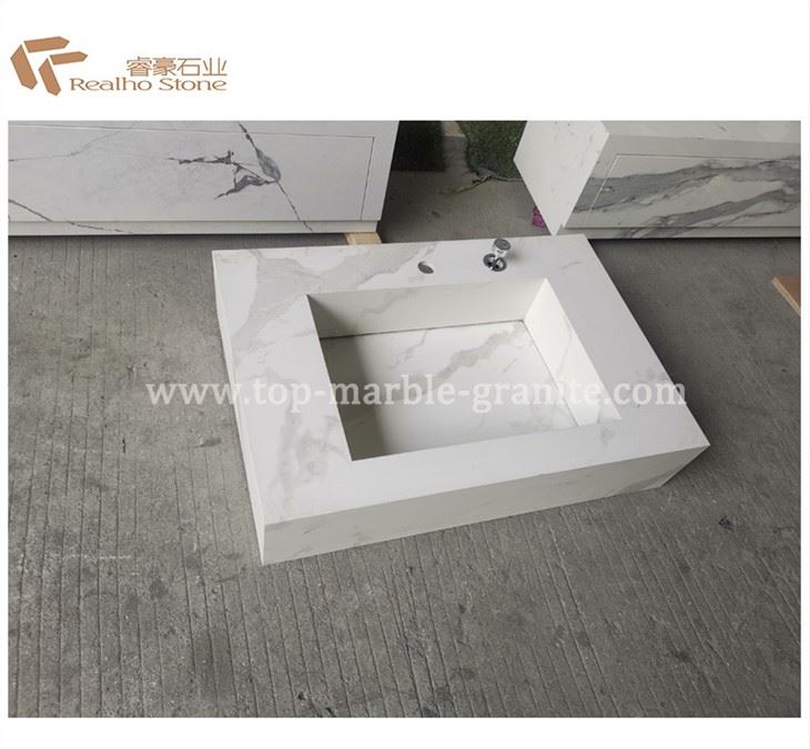 sintered stone vanity