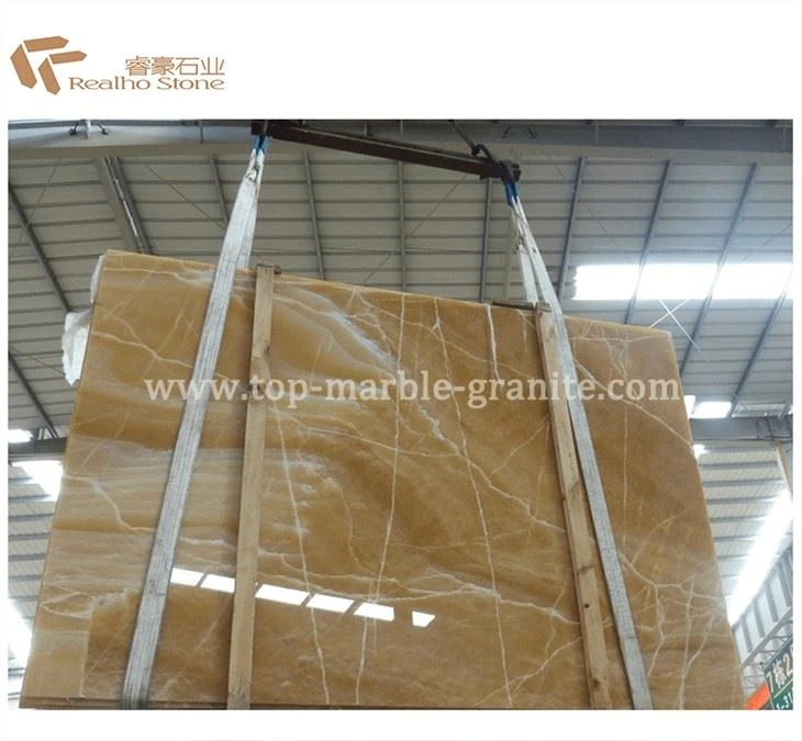 Honey Onyx Slab Polished Golden Onyx