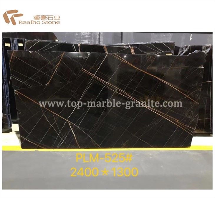 black and gold marble bathroom tiles