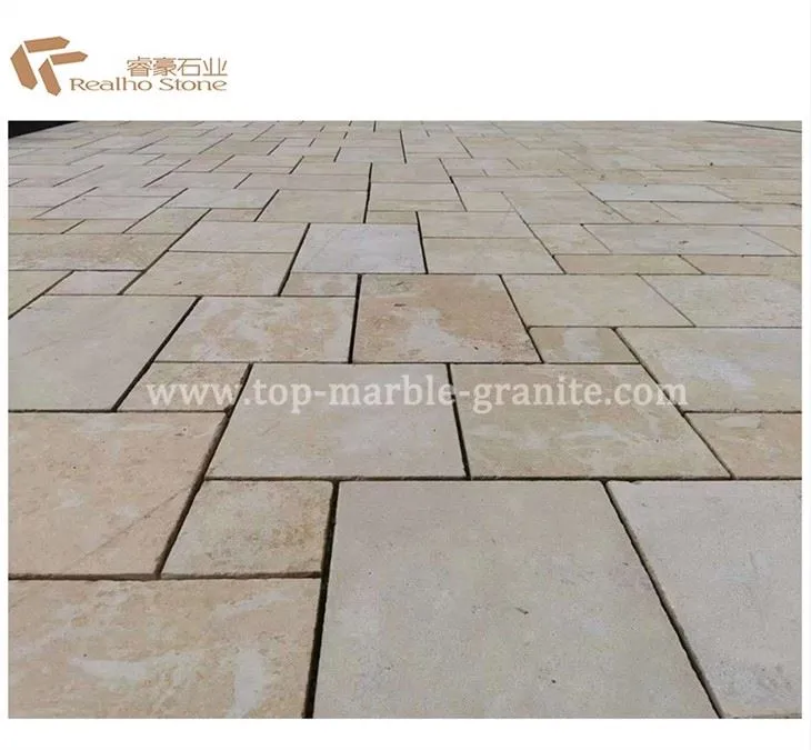 Limestone paving tile