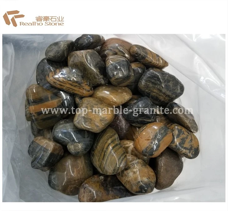 tiger skin pebble stone