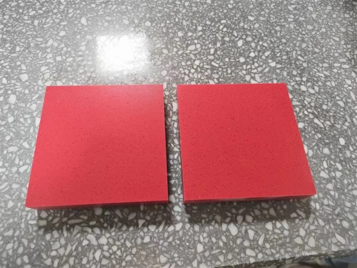 red quartz details
