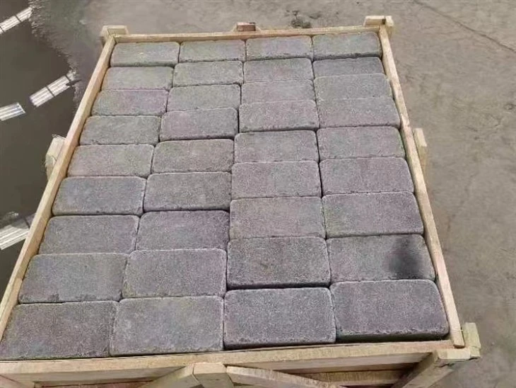 grey cobblestone